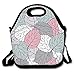 Produktbild Aoliaoyudonggha Colorful Leaf Portable Lunch Tote Bags, Takeaway Lunch Box, Outdoor Travel Fashionable Handbag for Men Women Kids Girls