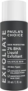 Paula's Choice 2% BHA Liquid Peeling, Bekämpft Mitesser und Poren, 30 ml | klinisch Geprüfte Gesichtspeeling mit Salicyl