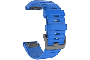 GANYUU 22 26 mm silikonowy pasek do zegarka Coros VERTIX 2 Smart Watch Quick Easy Fit Pasek na nadgarstek Bransoletka Correa (kolor: aksamit, rozmiar: 26 mm Coros VERTIX 2)