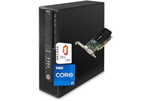 HP Workstation Z240 SFF PC Computer Desktop, Processore core i7-6700, Memoria Ram 32GB, Disco SSD 512, SCHEDA VIDEO NVIDIA k420 2GB, WIN 11 PRO + OFFICE 365