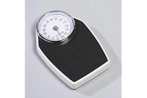 Westfalia Personenwaage Doktor Waage mechanisch analog Weiß/Schwarz max 150 kg