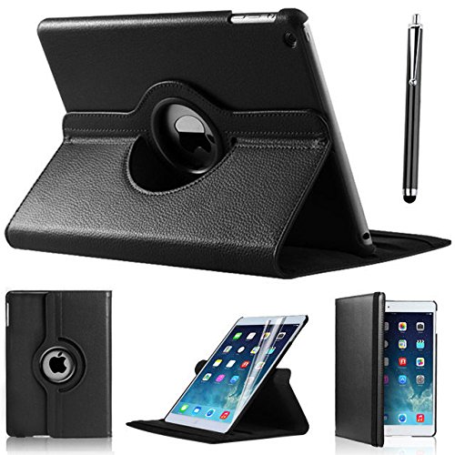 iPad Pro 10.5 Fall, (2017 Modell) DN® iPad Pro 10,5 Leder Fall, 360 Grad Roatating Hohe Qualität Wallet Stand Case für iPad Pro 10,5 2017, (26,7 cm Display) [kompatibel mit iPad Pro 10,5 Displayschutzfolie] - 3