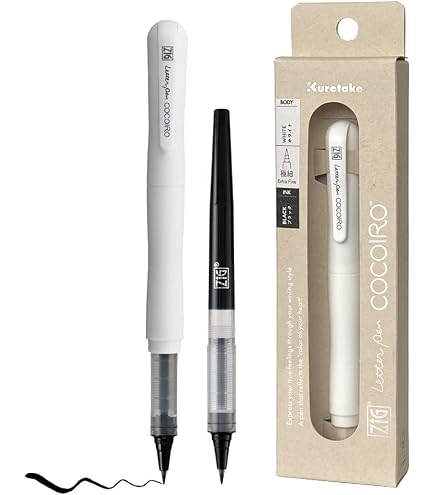 Kuretake Zig Cartoonist Kurecolor Fine&Brush Set pastello, 5 colori