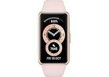 HUAWEI Band 6, All-day SpO2 Monitoring, 1.47" FullView Display, 2-Week Battery Life, Fast Charging, Heart Rate Monitoring, Sl