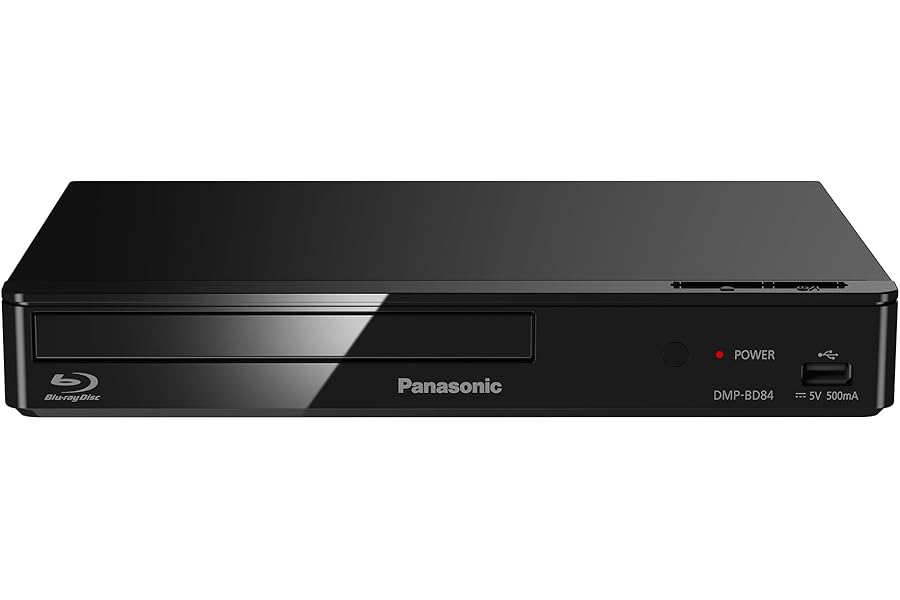 Panasonic DMP-BD84EB-K Smart Network 2D Blu-ray Disc/DVD Player - Black
