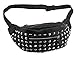 Produktbild BONAMART ® Damen Herren Männer Flach PU Leder Hüfttasche Gürteltasche Niet Bauchtasche Schultertaschen Reise Sport