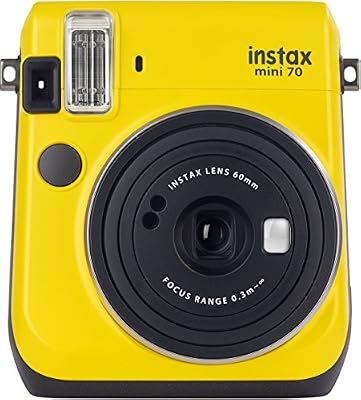 Fujifilm Instax Mini 70 - Instantané - objectif : 60 mm - jaune