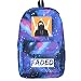 Produktbild SP Faded Alan Walker Rucksack Schultasche Handtasche Handtasche Reisetasche Buch Tasche, Himmelblau
