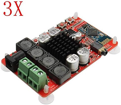 Bloomerang 3pcs SANWU 50W+50W TDA7492 CSR8635 Wireless Bluetooth 4.0 Audio Receiver Amplifier Board NE5532
