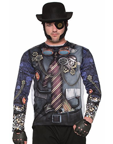 Preisvergleich Produktbild Forum Novelties 77172 Blumenkasten Herren sofort steampink T-Shirt