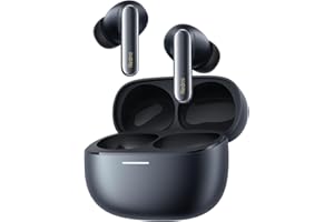 XIAOMI Redmi Buds 6 Pro Black - 36h Akkulaufzeit, Triple-Treiber Hi-Fi Klang, 55dB ANC, 20 ANC-Level, 3 Transparenzmodi, Immersives 3D-Audio, Bluetooth 5.3, Google Fast Pair, Hi-Res Audio Zertifikat