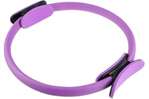 COURTI Anillo de Pilates con Mango cómodo, Anillo de Entrenamiento Deportivo Duradero Antideslizante para Mujeres, círculo de Resistencia cinética de Fitness, círculo de Yoga