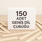 Nistabolje 150Pcs Wooden Large Wide Tongue Bar Abeslang Ice Cream Tongue Pressing Waxing Rod