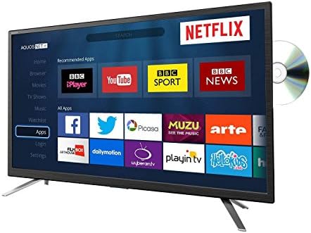 24" Smart LED TV with DVD Combi HD Ready 720p Built In Freeview HD USB Media PVR