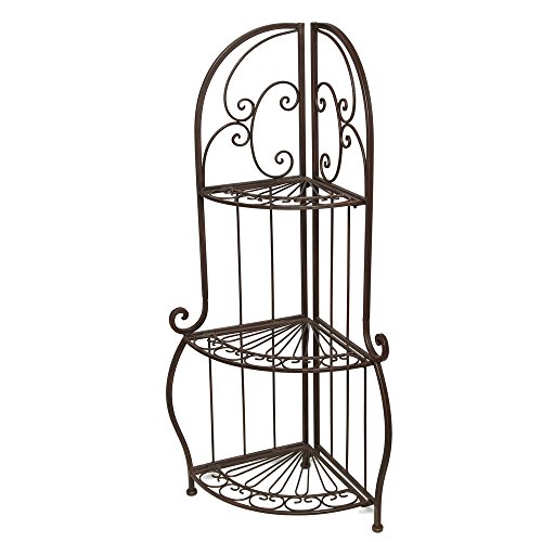 Ambiente Haus 92048 kleines Eckregal 93 cm
