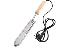 HunterBee Beekeeping Stainless-Steel Electric uncapping Knife for Beekeeper bee keeper honey wax scraper honey uncapping cutter tool