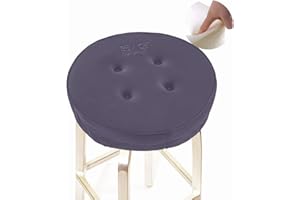 Big Hippo Okrągła poduszka na krzesło, z pianki z pamięcią kształtu, okrągła poduszka do siedzenia na krzesła, miękka poduszka do siedzenia, do stołków barowych, nadaje się do domu, baru, samochodu,