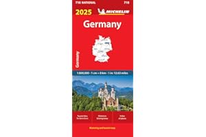 Germany 2025 - Michelin National Map 718