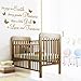 No Joys On Earth Girl - Wall Decal Sticker Quote baby nursery (Medium)