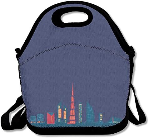 TuJa Dubai Landmark Waterproof Outdoor Travel Picnic For Women, Adults, Kids, Girls, And Teen Girls