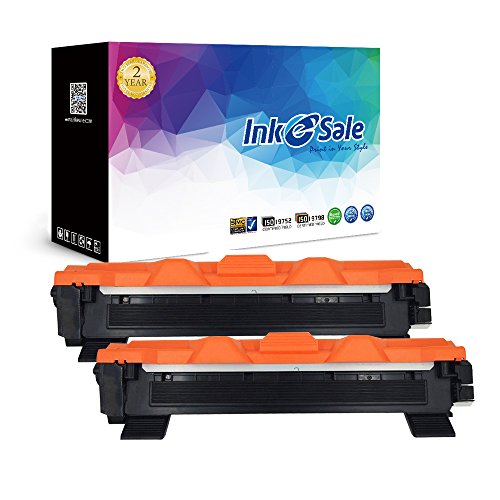 Ink E-Sale 2x Kompatible Tonerkartuschen zu Brother TN-1050 für Brother HL-1110, HL-1112, HL-1210W, HL-1212W, DCP-1510, DCP-1512, DCP-1610W, DCP-1612W, MFC-1810, MFC-1910W Drucker schwarz, ca. 1000 Seiten