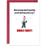 Funny Clarkson's Farm Christmas Card - You're getting Diddly Squat!