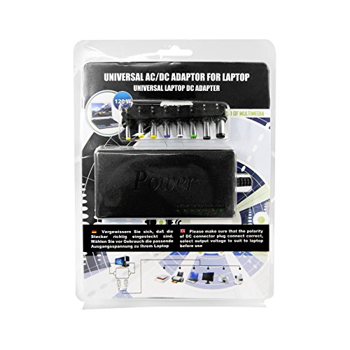 Universal Laptop DC Adapter 120W mit 8 Steckeraufsätzen - 4