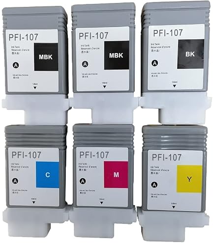 LCL PFI-107 Magenta Tintenpatrone 130 Ml – Kompatibel Mit Canon ImagePROGRAF IPF670/iPF780 Serie