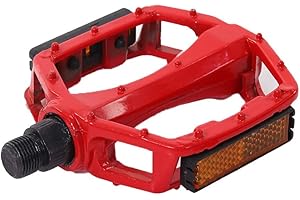 MACHSWON HugeAuto Pedales de bicicleta, pedales de bicicleta de ciclismo de aleación de aluminio para bicicleta de montaña de 9/16 pulgadas MTB BMX y bicicleta de carretera