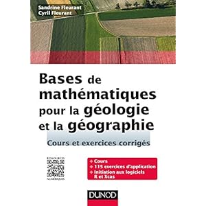 Bases de mathématiques pour la géologie et la géographie - Cours et exercices corrigés Livre en Ligne Bases de mathématiques pour la géologie et la géographie - Cours et exercices corrigés Livre en Ligne - Telecharger Ebook