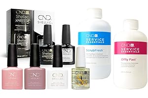 CND Shellac Starter Set Medium - Nude Edition - Kit risparmio 20% in regalo