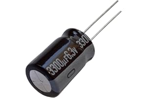 Aerzetix: 5 X Kondensator chemischen Low ESR 3300µF ± 20% 6.3 V AC Kabel 105 °C 7000H Ø12.5 x 20 mm Radial 0,038 & # Ohm; 1655 MA c14441