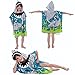 Produktbild Kinder Badetuch 6–13 Alter, Baumwolle Beach Kid 's Kapuze Handtücher, weich, schnelltrocknend Badetuch für Mädchen/Jungen Umhang Bademantel anti-cold Hot für Frühling, Sommer, Herbst, Winter Big White Shark