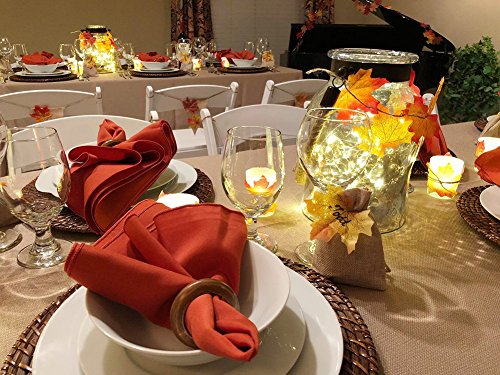 DIKETE® 30 stück Jute Sack Beutel Leinen Jute Beutel Schmuck Säckchen mit Zugband Sackleinen Tasche Geschenksäckchen für Hochzeitsfeier und DIY Handwerk,9.5×12.5cm - 3