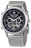 Constantin Durmont Herren-Armbanduhr XL Lafitte Analog Automatik Edelstahl CD-LAFI-AT-STM2-STST-BK