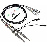 Chesoon P6100 100MHz Oscilloscope Probe with BNC to Minigrabber Test Lead Kit for Most Oscilloscopes