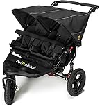 Out n About Nipper Double v4 Stroller Raven Black