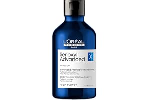 L'Oréal Professionnel uppfriskande hårschampo för tunnare hår, Serioxyl Advanced Purifier & Bodifier schampo, 300 ml