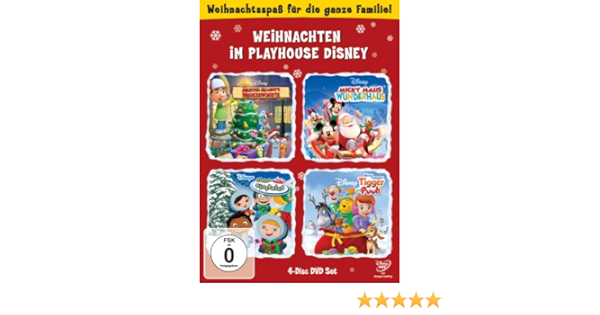 Weihnachten Im Playhouse Disney 4 Dvds Amazon De Dvd Blu Ray