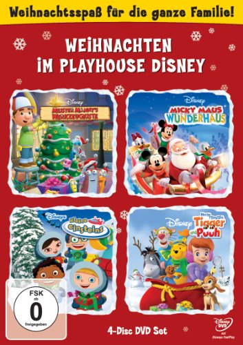 Preisvergleich Produktbild Weihnachten im Playhouse Disney [4 DVDs]