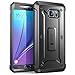 Produktbild SUPCASE Hülle Kompatibel für Samsung Galaxy Note 5 Handyhülle Bumper Case 360 Grad Schutzhülle Cover [Unicorn Beetle PRO] mit Gürtelclip und eingebautem Displayschutz, Schwarz