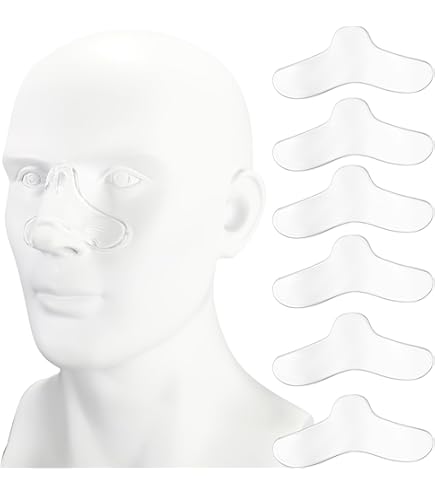 GXGM CPAP-Nasenpads – 5 Stück, 3,5 X 10 Cm, Gel-Polster Für CPAP-Masken, Reduziert Druckstellen Und Lecks