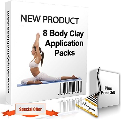 mummy baby tummy slimming for new you body clay cream APPLICATORs it works for ULTIMATE inch loss 8 WRAPS free anti-cellulite cream sachets multiply treatment waist tum bums