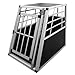 Produktbild Leopet Alu Hundetransportbox Transportbox Auto 55/75/69 cm Hundebox in Silber Autohundebox