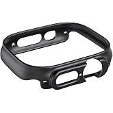 Coverzone Apple Watch Ultra ile Uyumlu 49mm ile uyumlu PC &Ccedil;er&ccedil;eve Tam Koruyucu Kılıf, Apple Watch Ultra i&ccedil;in 49mm K&ouml;şeleri Ka