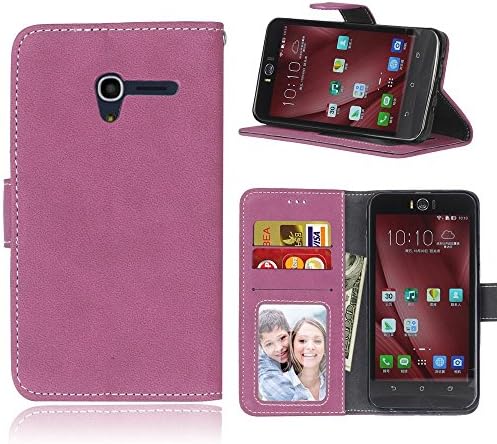 Alcatel Onetouch Pop 3 (5,0 zoll) Case,BONROY® Alcatel Onetouch Pop 3 (5,0 zoll) Retro Matte Leather PU Phone Holster Case, Flip Folio Book Case, Wallet Cover with Stand Function, Card Slots Money Pouch Protective Leather Wallet Case for Alcatel Onetouch Pop 3 (5,0 zoll)