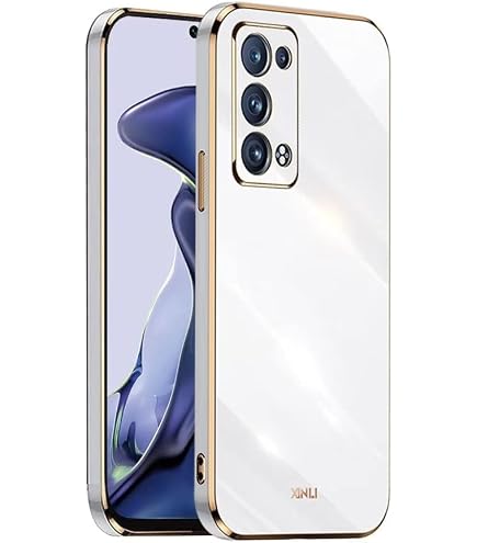 Custodia ILING Per Oppo Reno 6 Pro 5G, Trasparente Sfumata Rosa-oro, TPU Morbido Antiurto Con Airbag