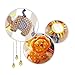 Chinatera Baby Music Bed Hanging & Cribs Decorations Elepahant Lion with Mirror and Bell