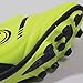 Optimum Unisex Junior Tribal Velcro Moulded Rugby / Football Boots, Fluro Yellow/Black, 9