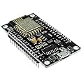 Prakti Nodemcu Esp8266 Serial Wireless Module Ch340 WiFi Development Board, Black
